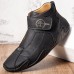 Men Slip Resistant Soft Sole Comfy Casual Hand  stitched Boots