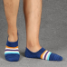 Men Combed Cotton Athletic Socks with Silicone Slip Outdoor Stripe Deodorization Ankle Sock