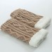 Unisex Winter Plus Velvet Knitting Knee Ankle Calf Warmer Pads Wool Warm Boots Deco Skirt Tube Socks