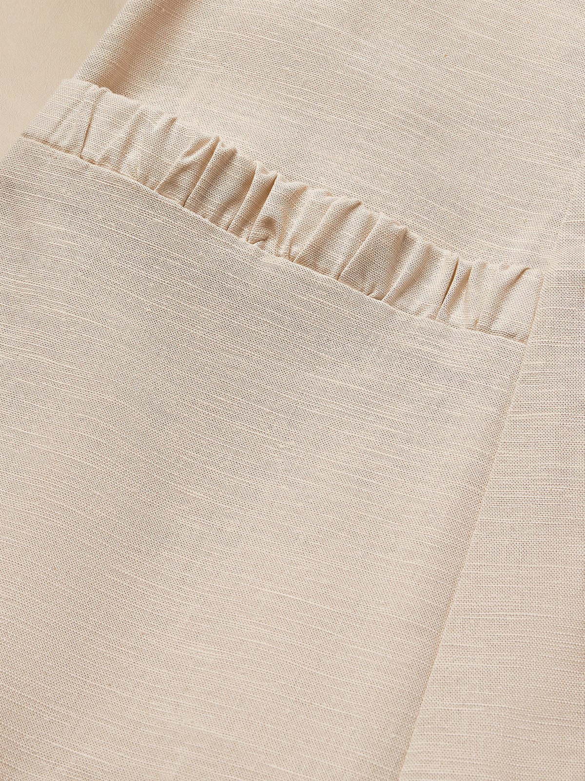 Cotton And Linen Crew Neck Plain Sleeveless Maxi Dress Cotton And Linen Crew Neck Plain Sleeveless Maxi Dress