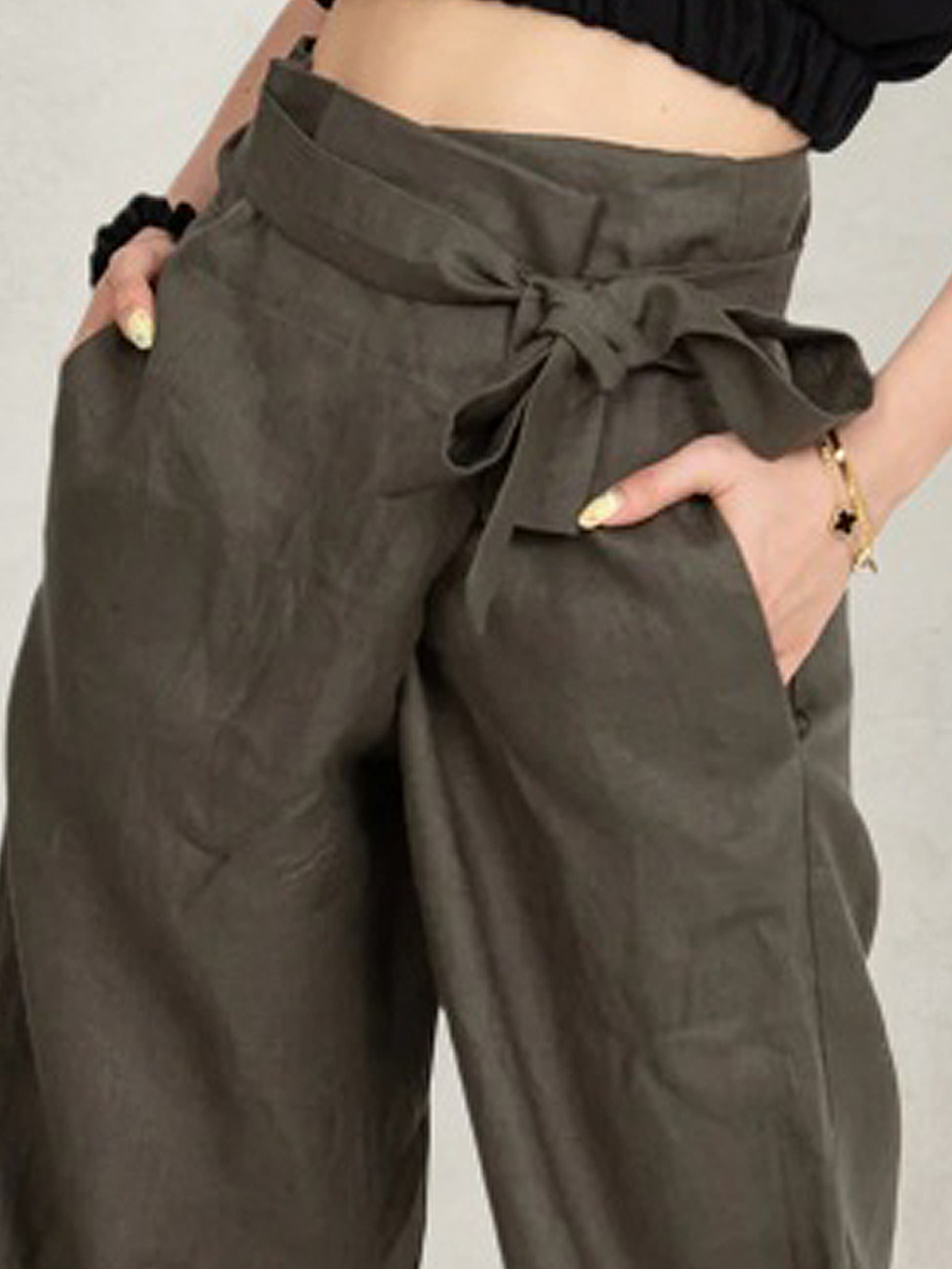 Linen Plain Shorts Linen Plain Shorts